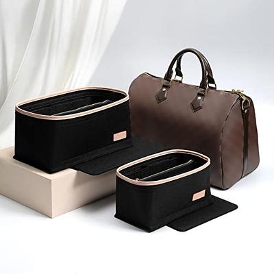 Doxo Purse Organizer Insert for Handbags & Base Shaper 2pc Set