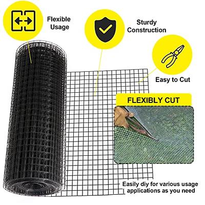 Fence4ever 68 in x 50 ft Green Privacy Fence Screen Plastic Netting Mesh Fabric