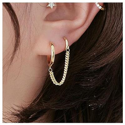 Amazon.com: Claw Earrings for Women Sparkly Gold Claw Earrings Faux Double  Piercing Earrings Trendy Claw Earring Jewelry Gift for Girls: Clothing,  Shoes & Jewelry