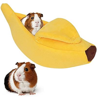 Tierecare Guinea Pig Hideout Hamster Bed Rabbit House Cave Accessories Cozy  Hide-Out for Bunny Hedgehog Ferret Chinchilla&Other Small Animals