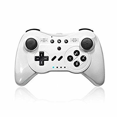 Wireless Bluetooth Controller Gamepad for Nintendo Wii U Pro Game Joystick,  Black