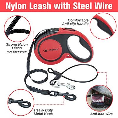 16ft Retractable Dog Leash Pet Walking Leash With Anti-slip Handle