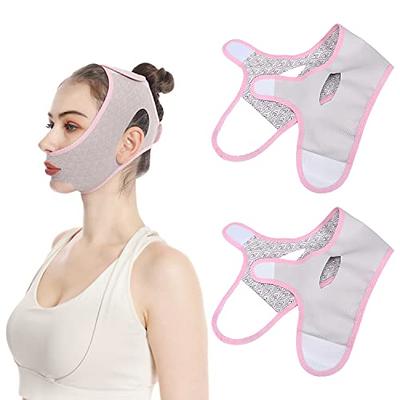 Beauty Face Sculpting Sleep Mask,Face Chin Mask,Chin Up Mask Face Belt,Double  Chin Sleep Facial Mask,Reusable V Line Shaping Face Masks,V Chin Strap(2  Pcs) - Yahoo Shopping