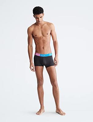 Calvin Klein Men's This Is Love Micro Colorblock Pride Boxer Brief In Black