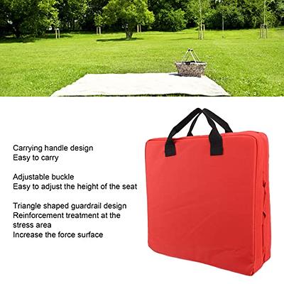 HFEHSKJ Red Foldable Seat, Portable Stadium Seat Cushion with Backrest,  Lightweight Padded Seat for Bleachers Indoor Outdoor Sports Camping  Traveling Hiking - Yahoo Shopping