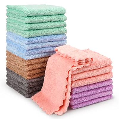 Ultra Absorbent Microfiber Waffle Kitchen Towel And Dish Cloth Set - Mu  Kitchen : Target