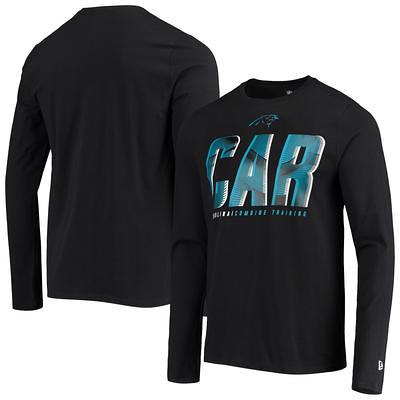 Carolina Panthers Youth Static Performance Pullover Hoodie - Black