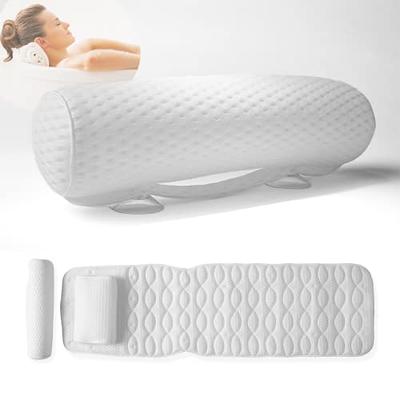 full body bath pillow with lumbar