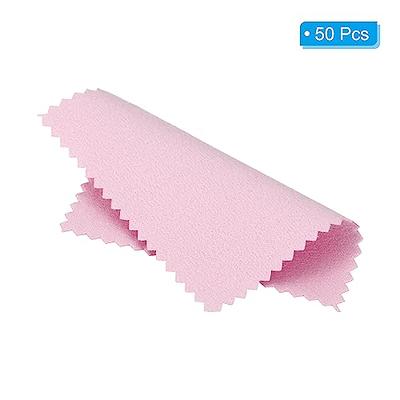 50pcs Jewelry Cleaning Cloth Polishing Cloth for Sterling Silver Gold  Platinum 8*8cm