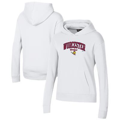 Worcester Red Sox Antigua Women's Victory Pullover Sweatshirt - White