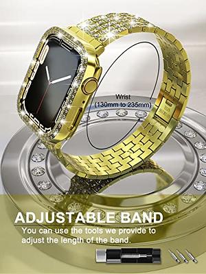 www. Chain New Fashion Metal for Apple Series 7 6 5 Butterfly Crystal Steel Band Color: Color, Band Width: 38mm, 40mm, 41mm