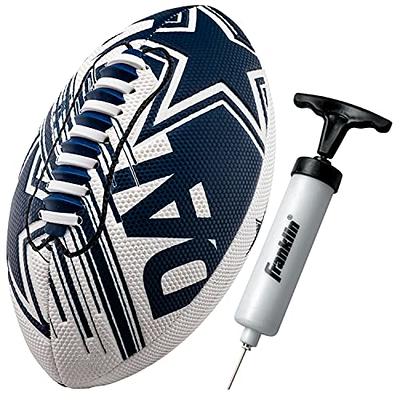 Franklin Sports NFL Minnesota Vikings Football - Youth Football - Mini 8.5 Rubber Football - Perfect for Kids - Team Logos and Colors!