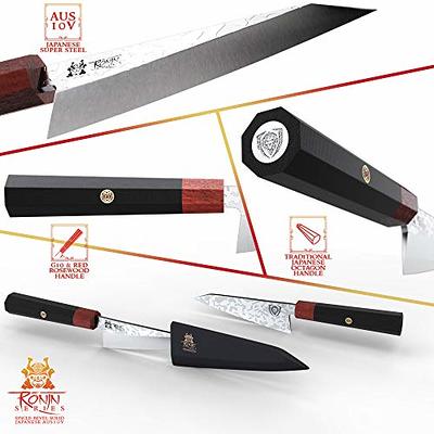 Dalstrong Honesuki Knife - 5.5 inch - Ronin Series - Single Bevel Blade -  Poultry Boning Knife - Japanese AUS-10V Steel Kitchen Knife - Red Rosewood  Handle - Sushi Knife - w/Sheath - Yahoo Shopping