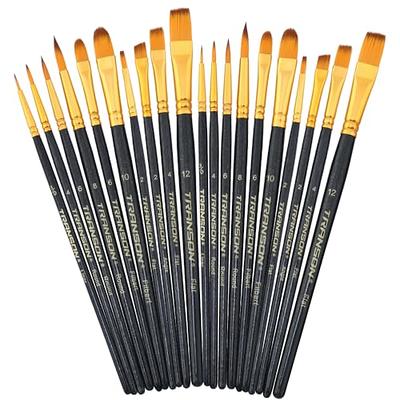 Paint Brushes Set, 2Pack 20 Pcs Paint Brushes for Acrylic Painting