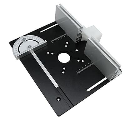 Multifunctional Router Table Insert Plate For Trim Routers