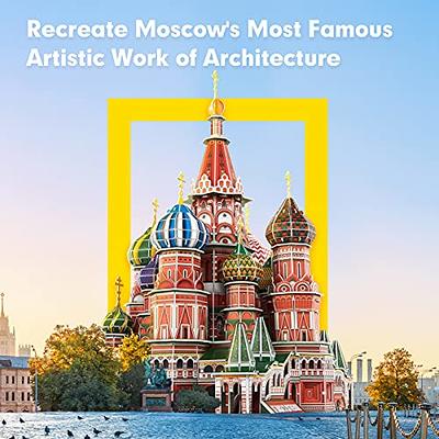 CubicFun 3D Puzzles for Adults St.Basil's Cathedral National Geographic  Architecture, Moscow Puzzles for Adults Russia Building Gifts for Women  Men, Model Kits Toys for 8 Year Old Girls, 224 Pieces - Yahoo Shopping