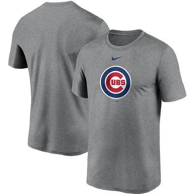 Chicago Cubs T-Shirt Logo Grey