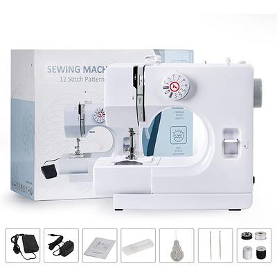 Kids Sewing Machine with 12 Built-In Stitches, Foot Pedal - Yahoo Shopping