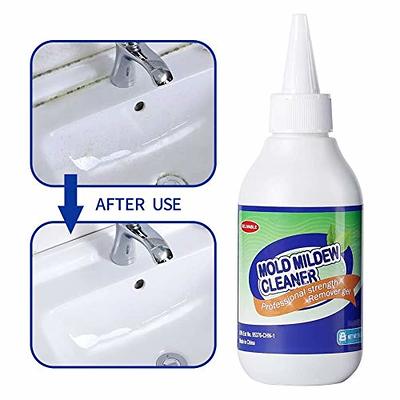 GELIVABLE Mold Remover Gel - Effective Mold Mildew Cleaner for Household  Shower, Kitchen Sinks, Walls, Tiles, Grout, Bathrooms, Washing Machine and  Refrigerator Strips - 5Fl.Oz (Pack of 1) - Yahoo Shopping