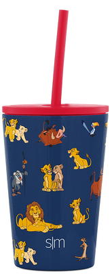 Simple Modern Disney Kids Cup 12oz Classic Tumbler with Lid and Silicone  Straw - Vacuum Insulated Stainless Steel for Toddlers Girls Boys - Disney:  Lion King - Yahoo Shopping