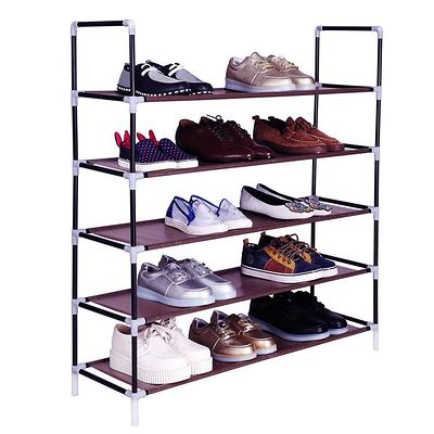 2-row 9 lattices Shoe Rack Boot Shelves Storage - Bed Bath