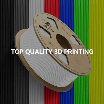 SUNLU Official Elite PETG Filament 1.75mm - 1kg(2.2lbs) Strong PETG 3D  Printer Filament，1.75mm Dimensional Accuracy +/- 0.02mm, 320 Meters, PETG  Black