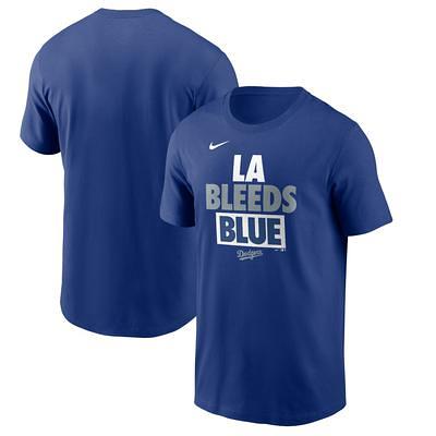 Nike Royal Los Angeles Dodgers City Connect Short Sleeve Pullover