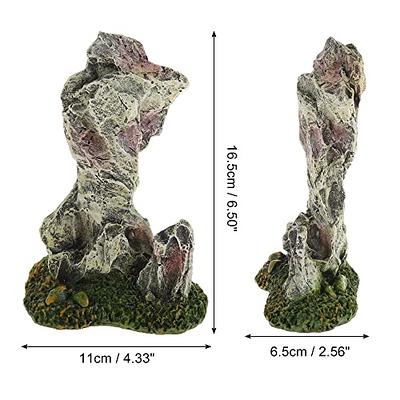 VOCOSTE Aquarium Landscape Mountain, Artificial Aquatic Rock Stone