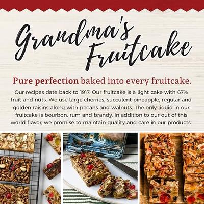 Beatrice Bakery Co. Delicious Chocolate Fruitcake Grandma s