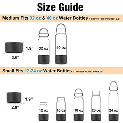 bottlebottle Protective Silicone Sleeve Fit 12-64oz for Hydro Sports,Simple  Modern,Takeya,MIRA, Iron Flask and Other Brand Water Bottle, BPA Free  Anti-Slip Bottom Sleeve Cover - Yahoo Shopping