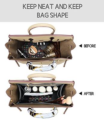 OMYSTYLE Purse Organizer Insert for Handbags, Felt Bag Organizer for Tote &  Purse, Tote Bag Organizer Insert with 5 Sizes, Compatible with Neverful