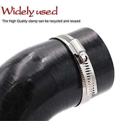 60mm ID 102mm Length Reinforced 90 Degree Elbow Silicone Hose