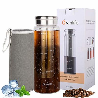 Oranlife Non-electric Coffee Percolators, Cold Brew Coffee Maker