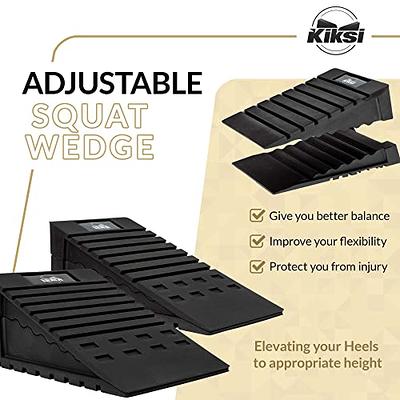 2pcs Cork Squat Wedge Block Non Squat Ramp,squat Platform For Heel