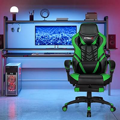 Purple Gaming Chairs with Footrest for Adult, Teens, Ergonomic Gamer Chair,Office  Computer Gaming Chairs,E-Sports Racing Game Chair with Lumbar Pillow and  Headrest 