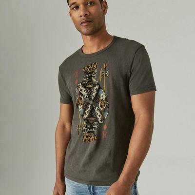 Lucky Brand Lucky Eagle Rock Boyfriend Tee - Women's Clothing Tops