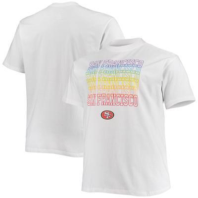 FANATICS Men'S Big And Tall Heathered Gray San Francisco 49Ers