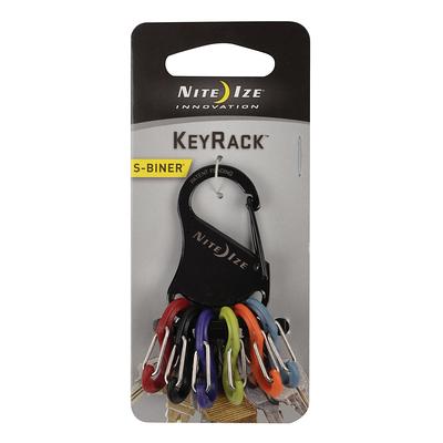 Hillman Aluminum/Nylon Multicolored Key Ring Carabiner - Ace Hardware