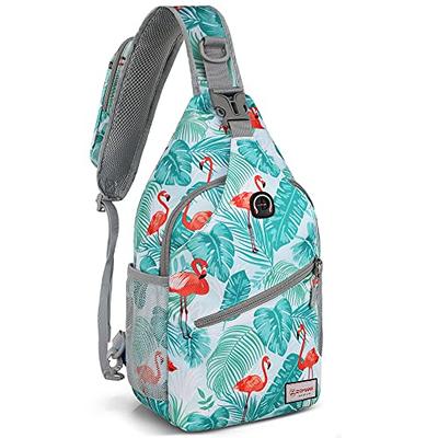 WATERFLY Crossbody Sling Backpack Sling Bag Travel Hiking Chest Bags  Daypack (Teal blue) - Yahoo Shopping