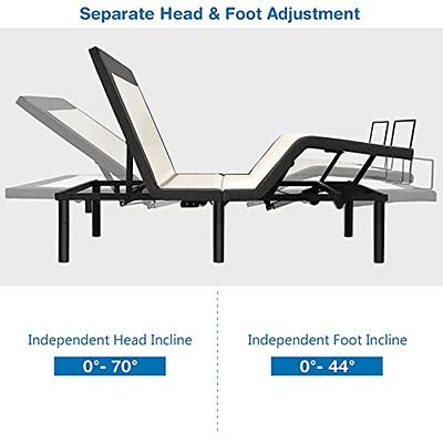 Giantex Adjustable Bed Base with Wireless Remote