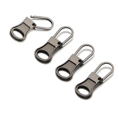 5pcs Metal Detachable Zipper Pull, Replacement Zipper For Bags, Shoes,  Clothes, Perfect For Jeans And Backpacks