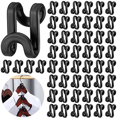 Clothes Hanger Connector Hooks, 30PCS Cascading Hanger Hooks Extender Clips  Connection Hooks for Space Saving, Plastic Mini Cascading Connection Hooks