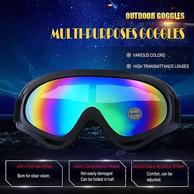 Dustproof Sunglasses Snow Ski Goggles Men Anti-Wind Adjustable Strap  Motorcycle