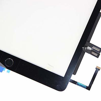 T Phael Black Digitizer Repair Kit for iPad 9.7 2018 iPad 6 6th Gen A1893  A1954 Touch Screen Digitizer Replacement (Without Home Button)