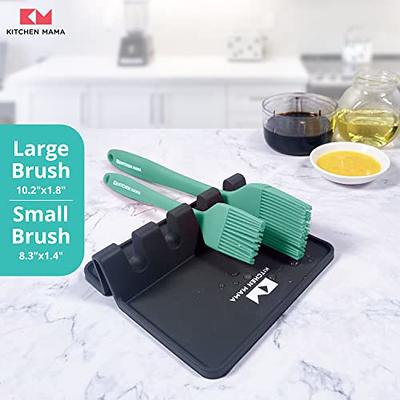 2Pcs Silicone Basting Pastry Brushes, Heat Resistant Kitchen Cooking Brush  for Baking, Grilling and Spreading Oil, Butter, BBQ Sauce - Yahoo Shopping