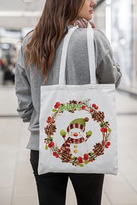 Designer Bag for Christmas -Gifts for Women- All over printed canvas tote