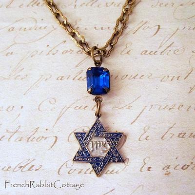 Mother Necklace with Engraved Children Charms - Hebrew Necklace - 18K Gold Plated