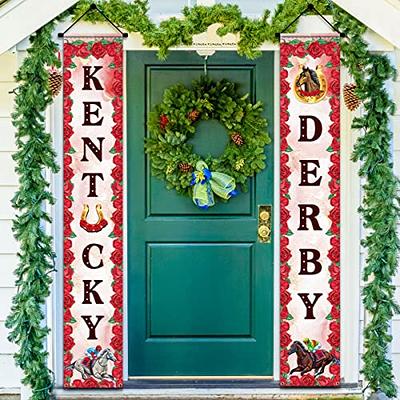 Kentucky Derby Banner Horse Race Party Supplies Decorations Derby