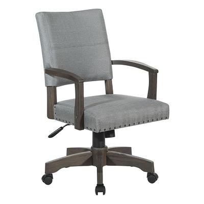 Serta at Home 48371 Leighton Home Office Chair, Light Gray