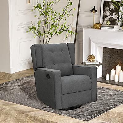 HOMCOM Living Room Chair Recliner Manual Recliner Sofa With